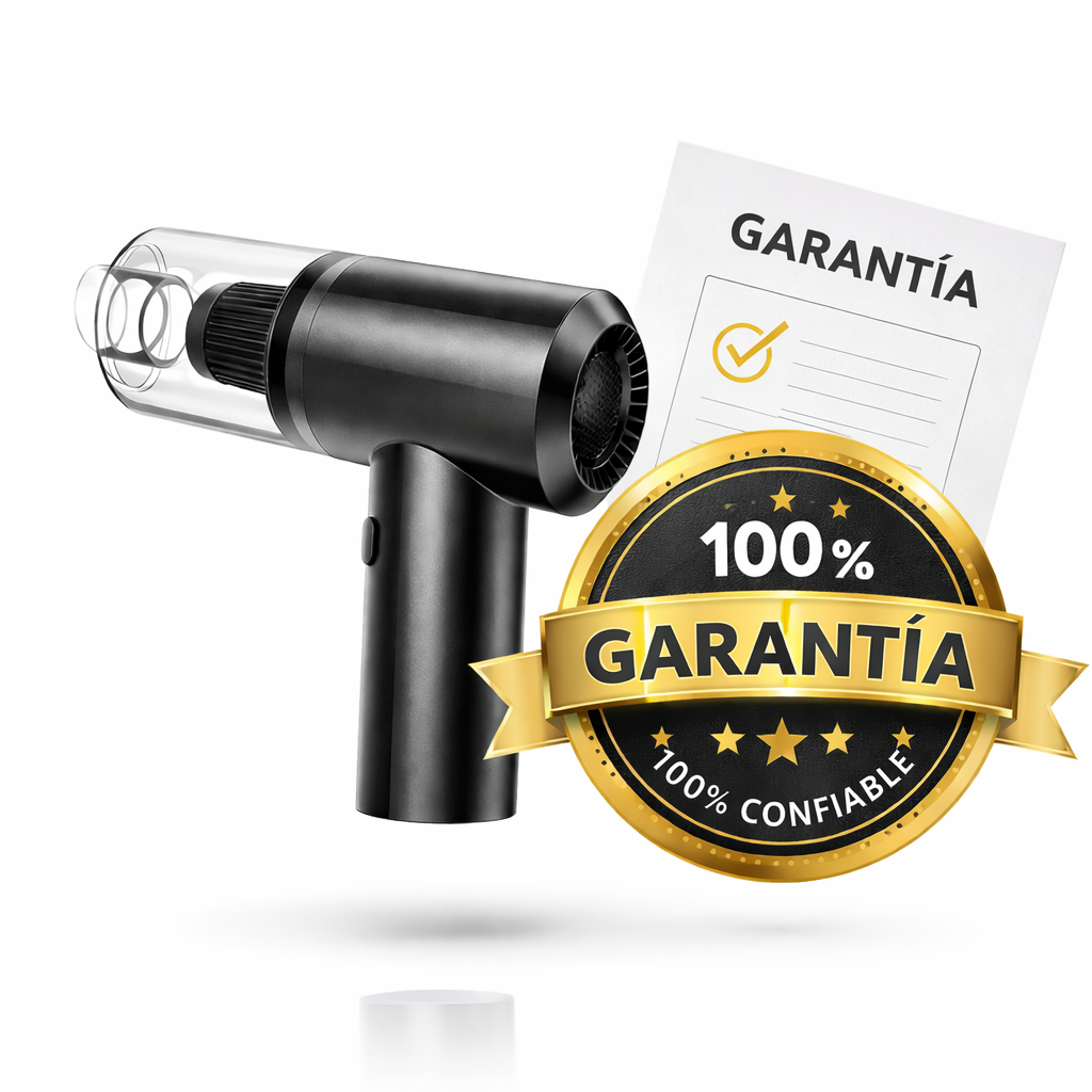 Aspiradora Portátil Inalámbrica con Luz LED